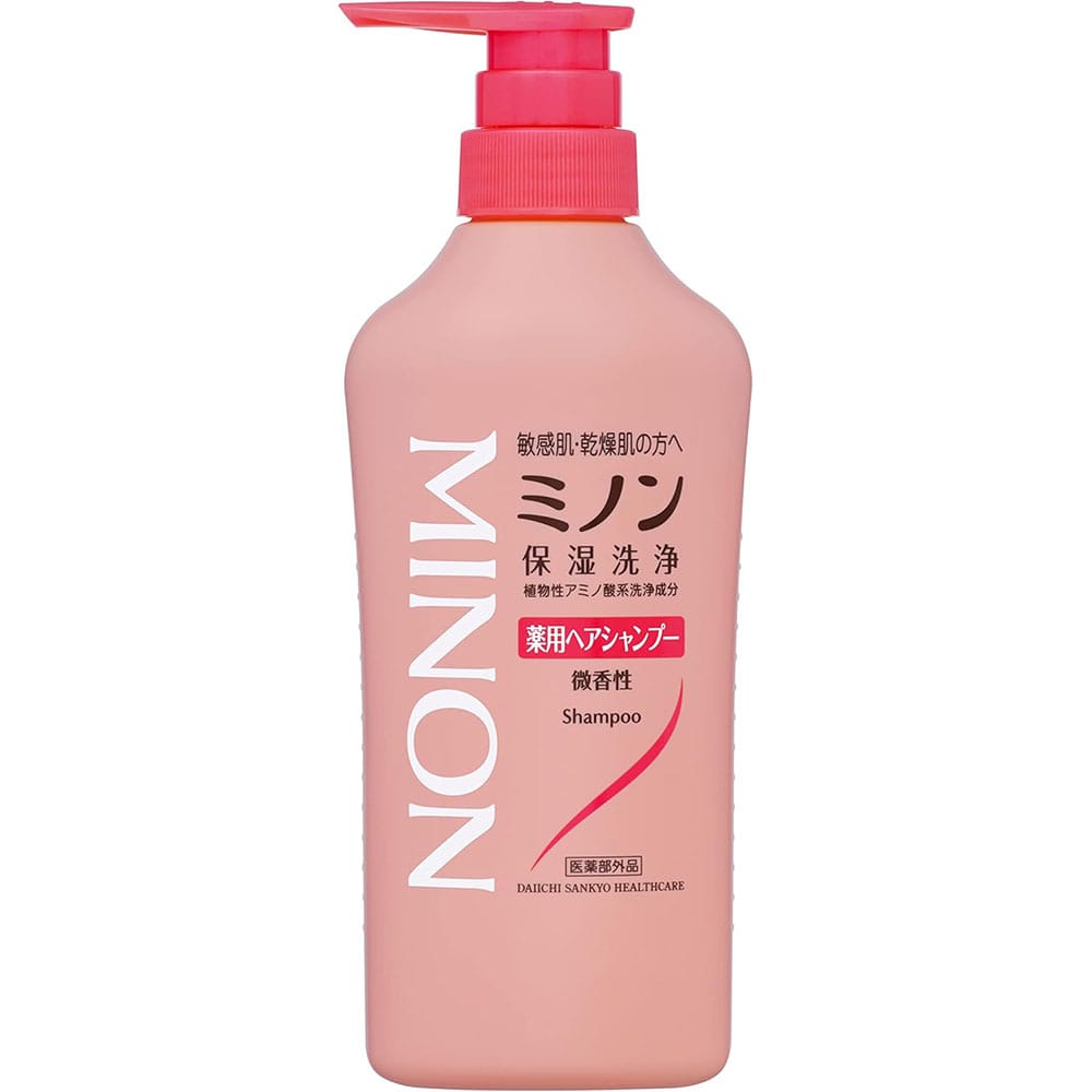 ミノン 薬用ヘアシャンプー450ml <br>ミノン 敏感肌 うるおい 乾燥 第一三共ヘルスケア 【B】