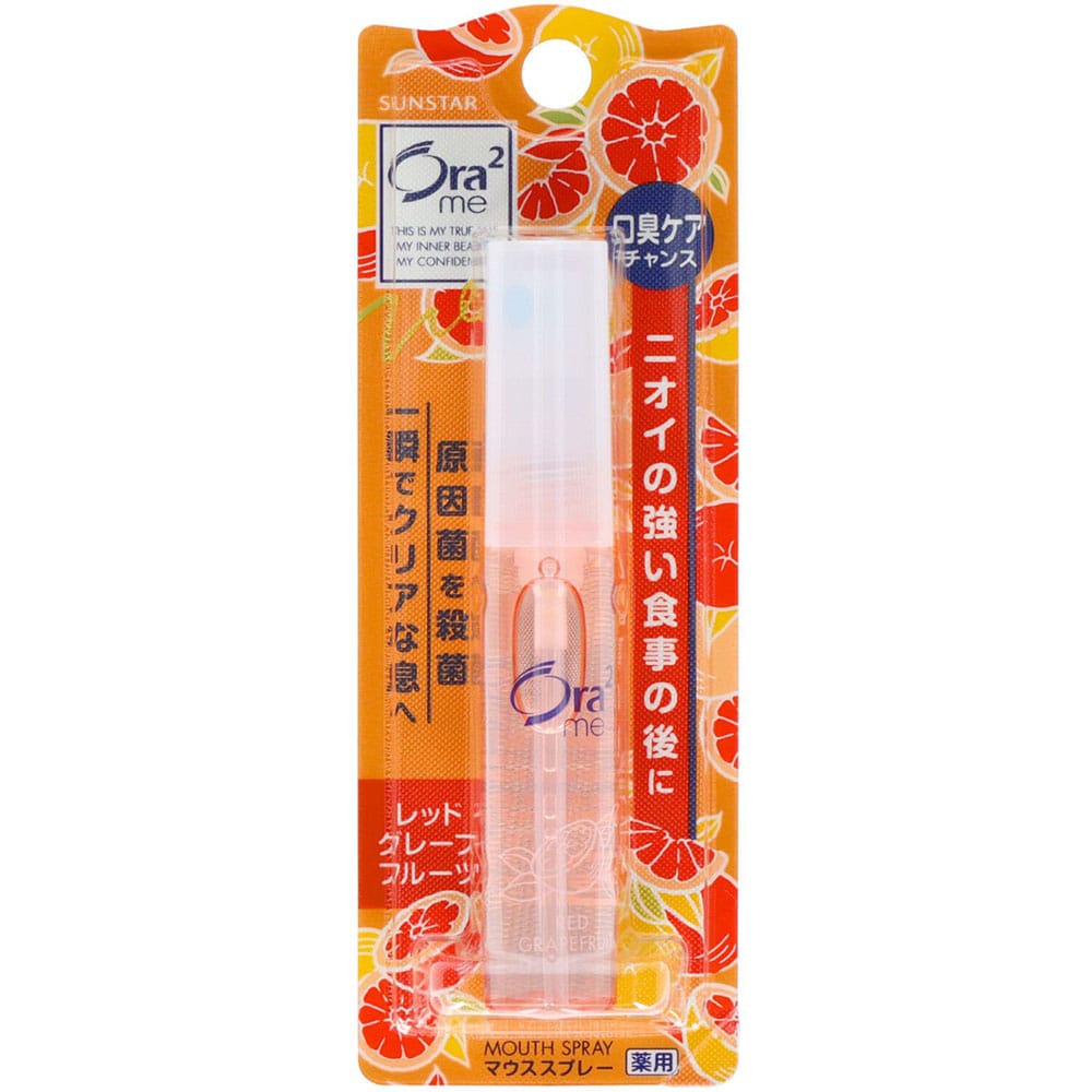 オーラツーミー ブレスファイン マウススプレー 6ml 20217 Ora2 オーラツー オーラルケア クイックミント クールミント シトラスミント レッドグレープフルーツ クールサイダー ラズベリーミント マスカットミント ジューシーピーチ
