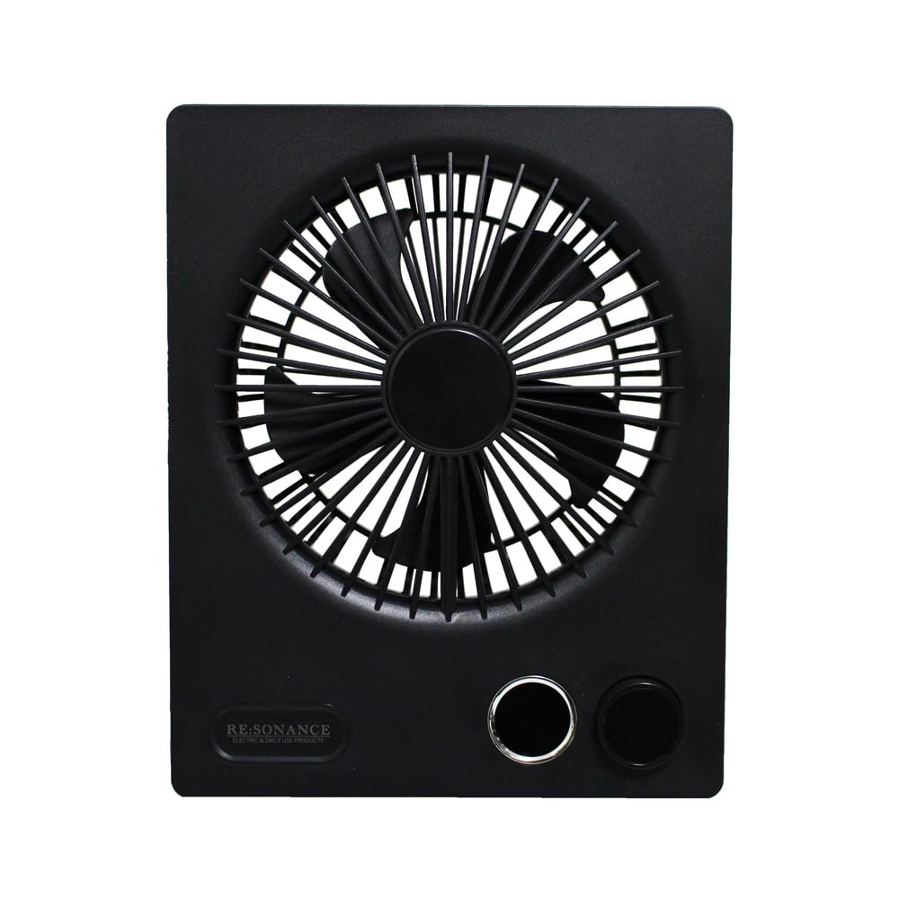 デスクファン　扇風機 スリム ホワイト 持ち運べる リモコン付きスリムデスクファン YSDF-4000<br>スリム 角度 デスクファン 充電 マグネット リモコン 持ち運べる 小さくて 株式会社YARD ホワイト ブラック