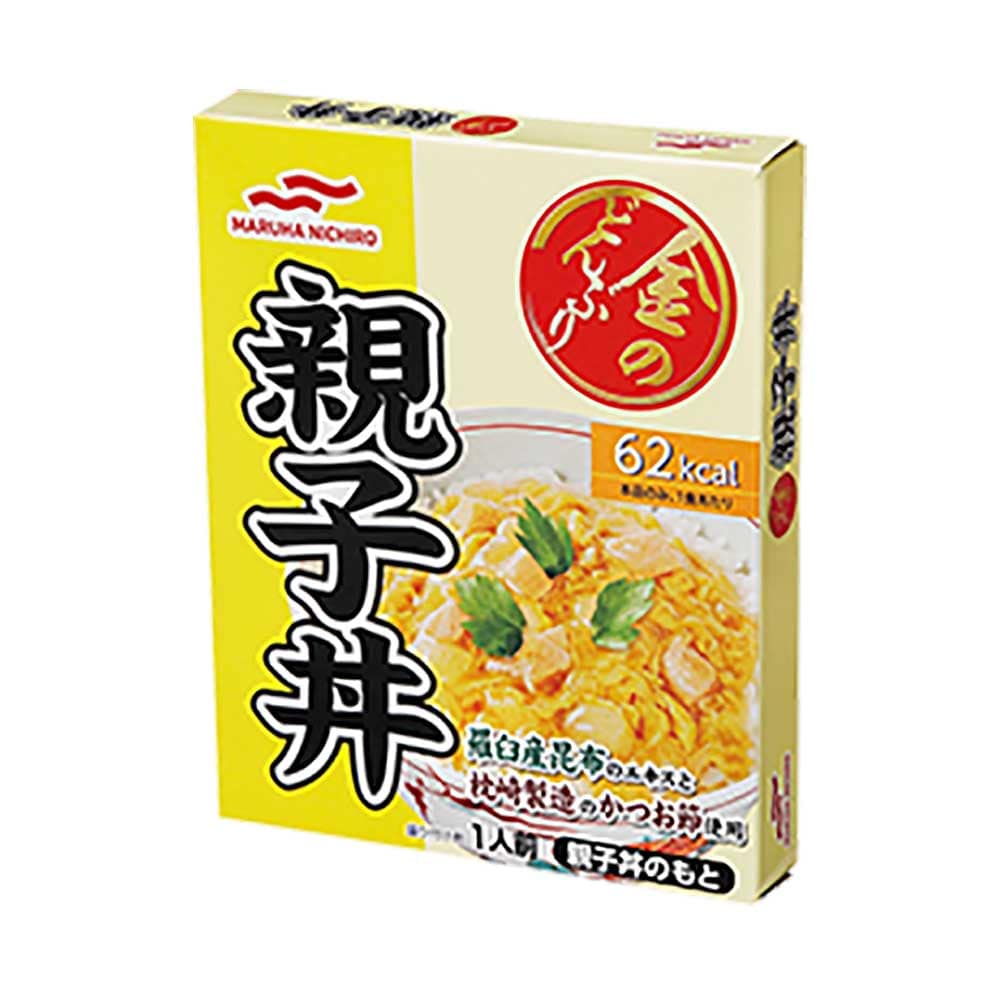 金のどんぶり 親子丼 6244<br>送料無料 金のどんぶり 親子丼 ご飯のおとも 丼 簡単 電子レンジ マルハニチロ 時短 かけるだけ そのまま マルハニチロ 【メール便】