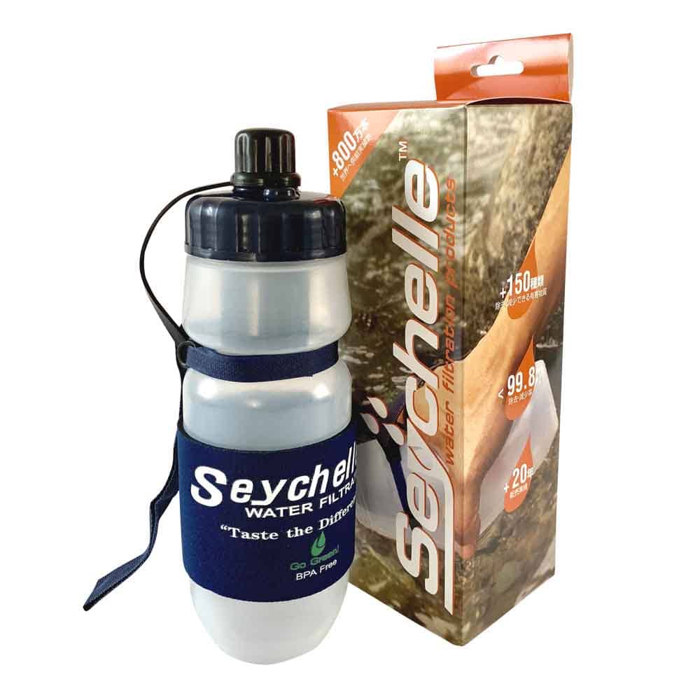 携帯浄水ボトルPT <br>浄水器 浄水ボトル 災害 水害 断水 非常時 防災 備え 濾過 ろ過 【B】