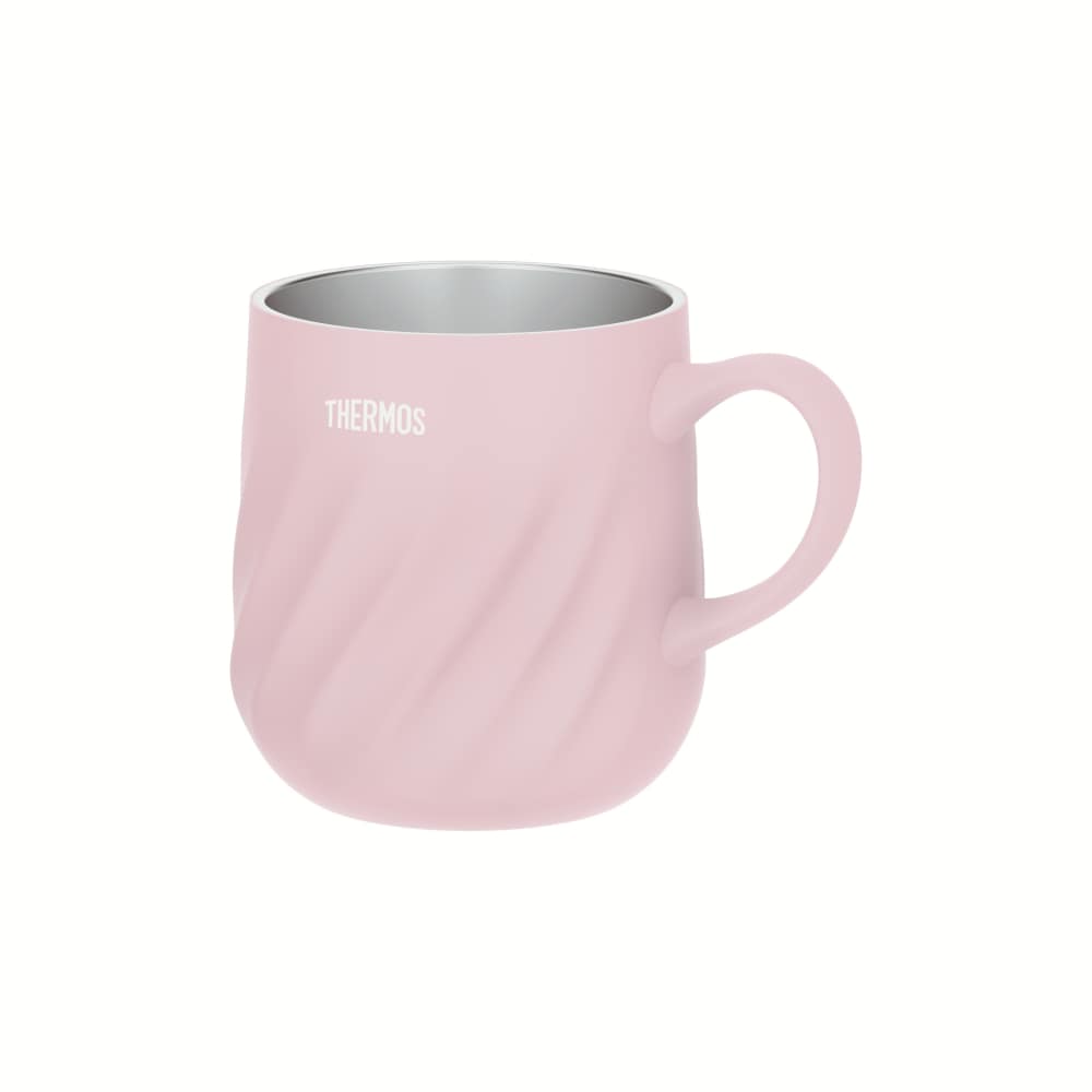 真空断熱 マグカップダークグレー JTD-350<br>マグカップ サーモス ステンレスマグ 保温 保冷 食洗器対応 真空断熱 おしゃれ タンブラー アウトドア サーモス株式会社 ダークグレー アイボリー ピンク