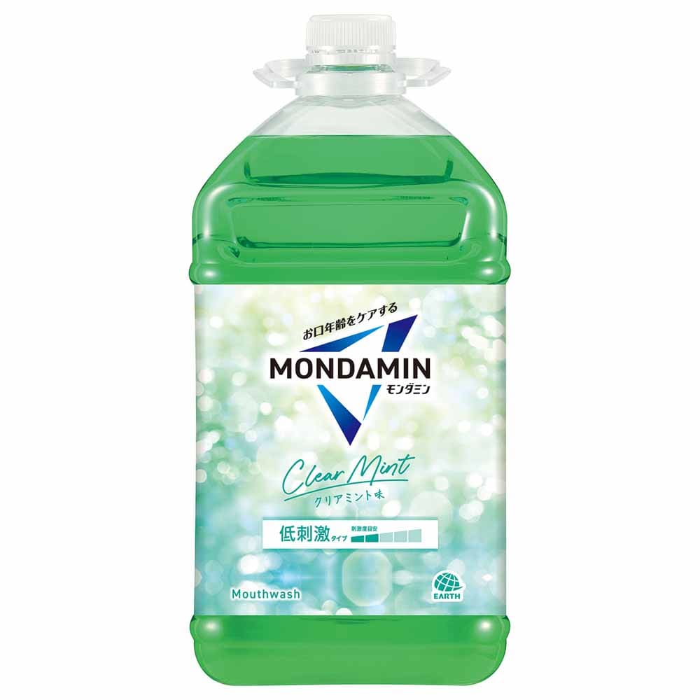 モンダミン 3000ml クリアミント <br>アース製薬 モンダミン オーラルケア 洗口液 マウスウォッシュ 3000ml クリアミント 大容量 口臭予防 アース製薬