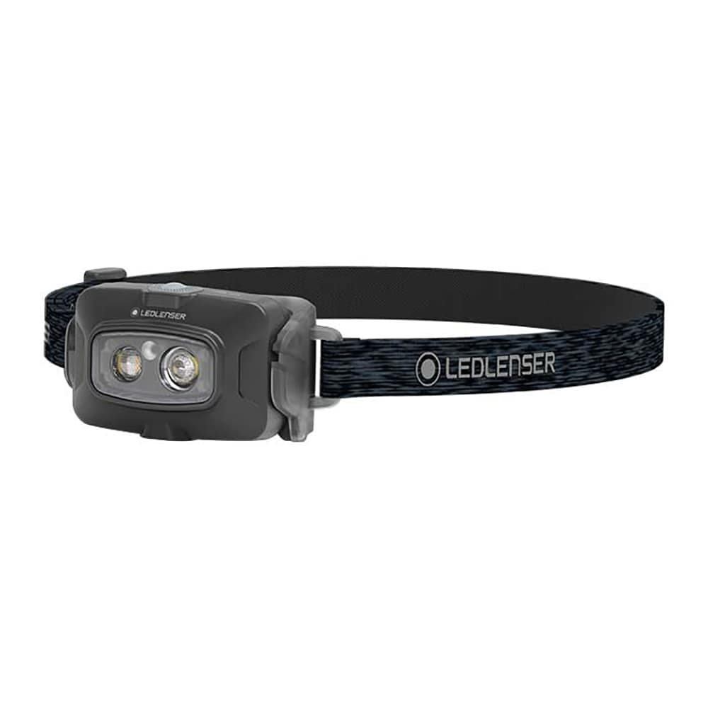 HF4R core完全防水500ルーメンヘッドライト 502790<br>レッドレンザー ヘッドライト 500ルーメン LEDLENSER ブラック 防水 IP68 充電 リチウムイオン Li-ion レッドレンザー