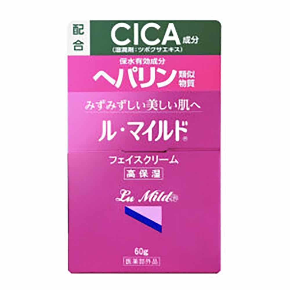 ル・マイルドフェイスクリーム 60g <br>フェイスクリーム 健栄製薬 60g ルマイルド 高保湿 乾燥肌 肌あれ ニキビ 医薬部外品 ル・マイルド