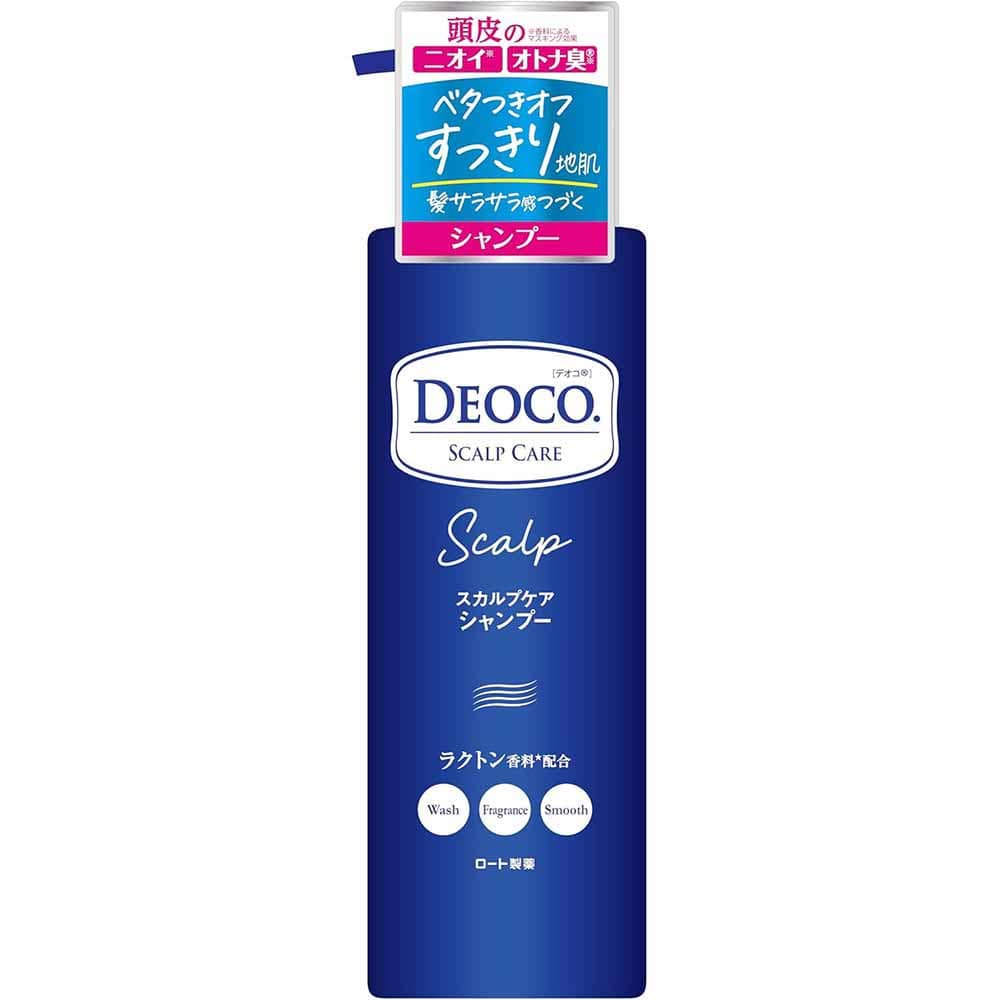 デオコ スカルプケアシャンプー ポンプ 本体 450mL <br>デオコ ロート製薬 化粧品 ラクトン シャンプー ヘアケア スカルプケア サラサラ髪 ロート製薬