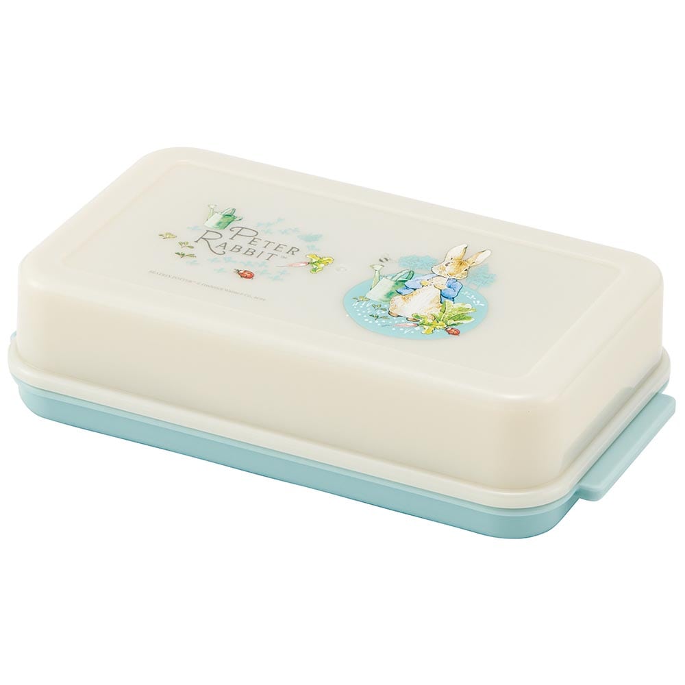 ステンレスバターカッター ＆ バターケース バターナイフ付 BTG2DXNN 便利 グッズ かわいい バター キッチン 雑貨 ケース お菓子 おしゃれ 料理 スケーター ピーターラビット リサとガスパール