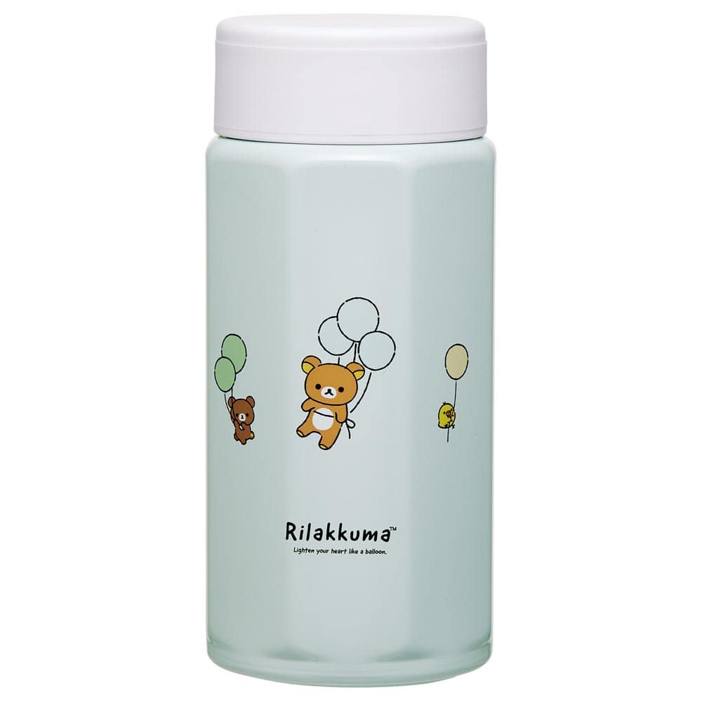 水筒 真空ステンレス 八角 ボトル 350ml STO4  軽 スケーター マイメロディ-花言葉 クロミ-花言葉 オラフ ムーミン リラックマ-ふわっと風船 リラックマ-ベーシック ポケモン パワーパフガールズ