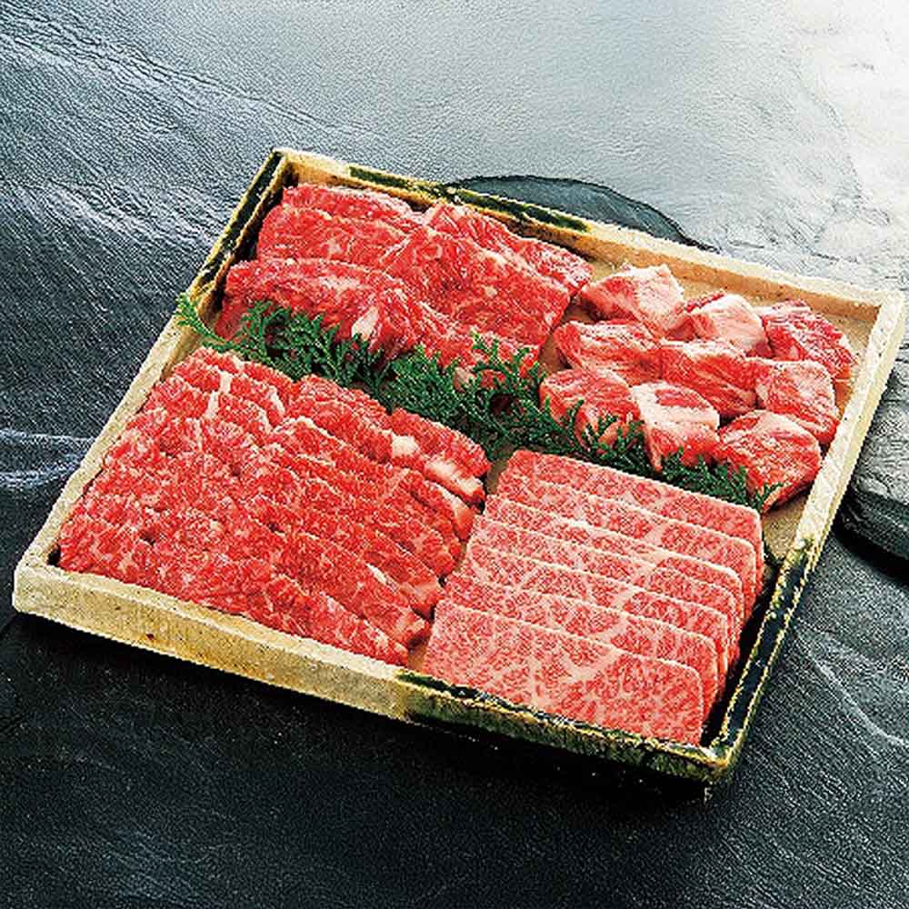 【冷凍】宮崎和牛バラミックス焼肉用 <br>プレゼント ギフト 惣菜 宮崎牛 バラミックス 焼肉 和牛 500g 4種 冷凍 マルハニチロ(石井大一商店) 【TD】 【代引不可】