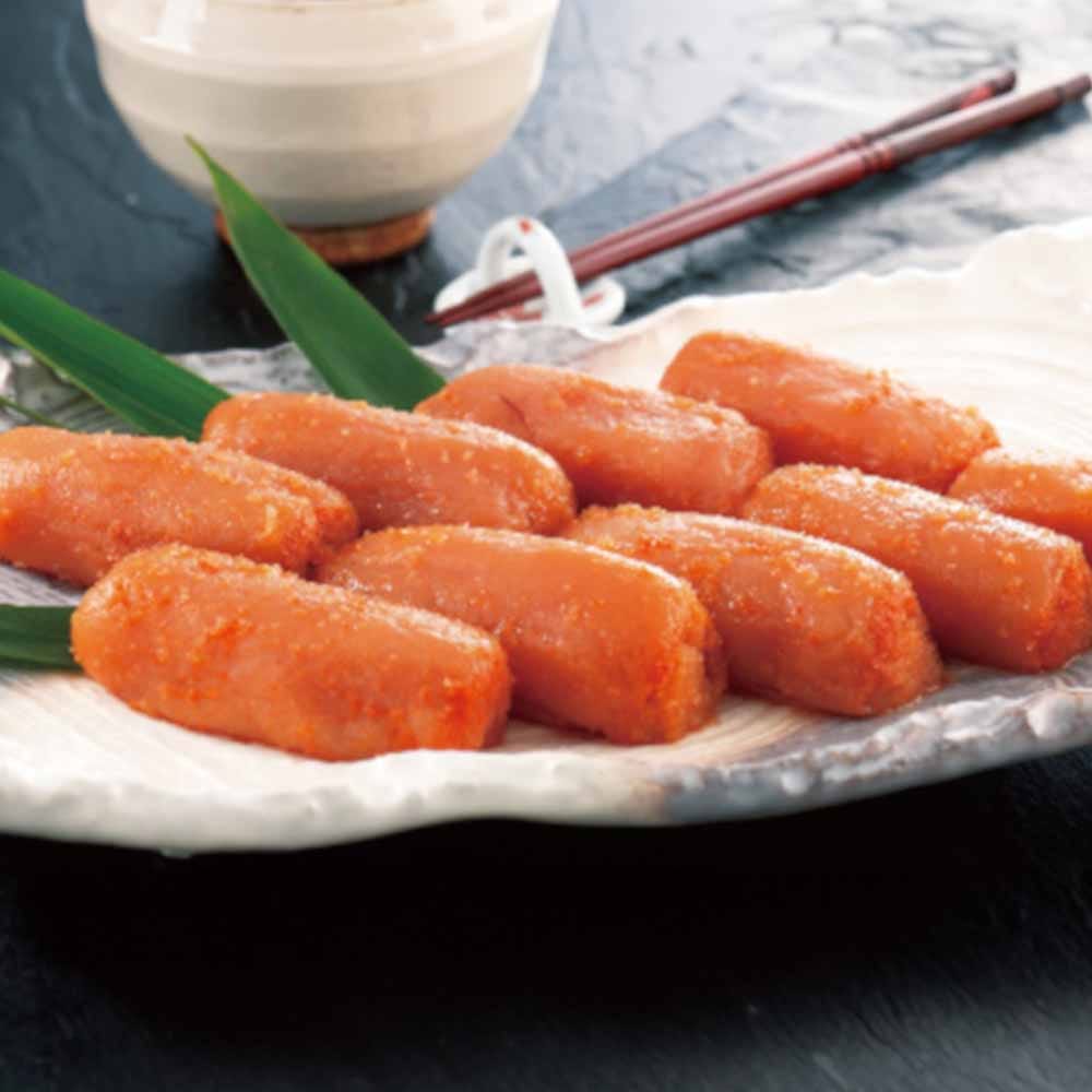 【冷凍】無着色辛子明太子（切子） 600g <br>プレゼント ギフト 惣菜 無着色 辛子 明太子 切子 大きい １本 冷凍 ミズノシーフーズ 【TD】 【代引不可】