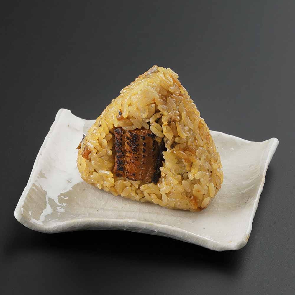 【冷凍】魚魚一 浜名湖産うなむすび 1個 <br>プレゼント ギフト 惣菜 うなぎ うなむすび 浜名湖 蒲焼き 郷土飯 静岡茶 冷凍 魚魚一 【TD】 【代引不可】