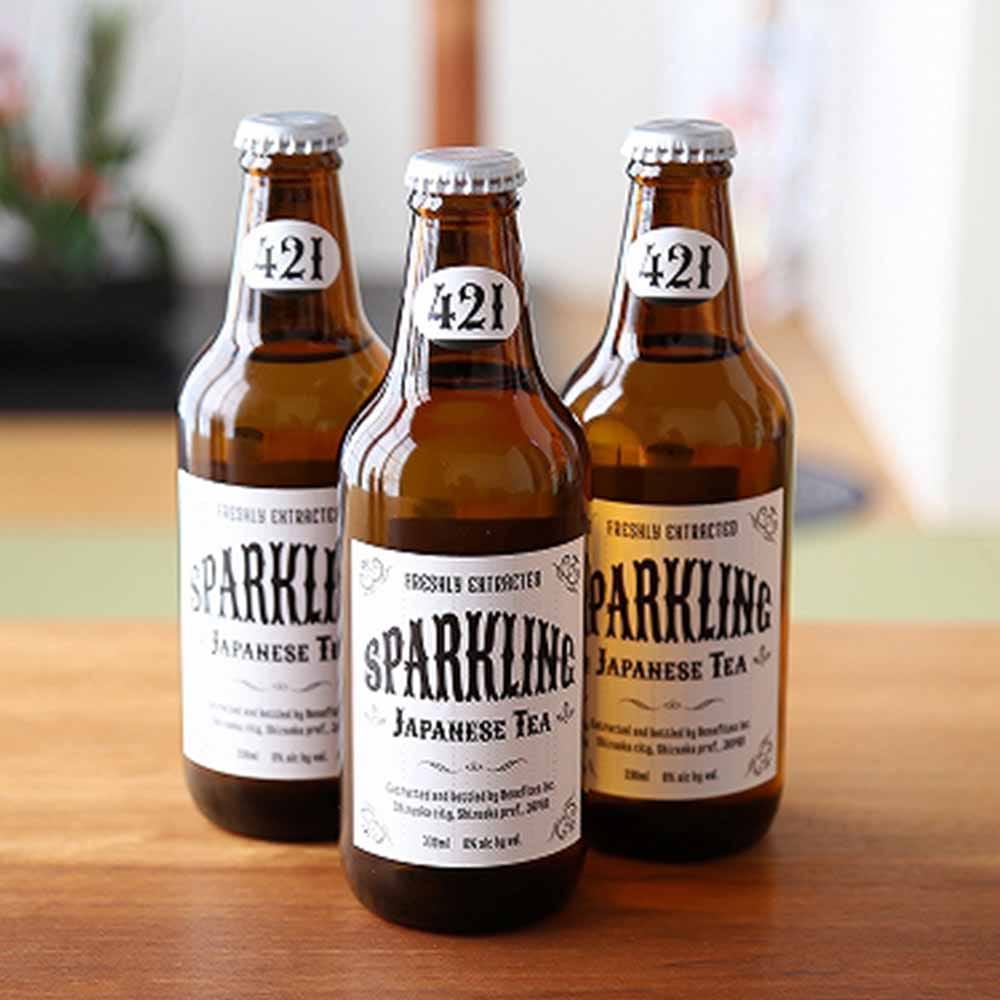 【冷蔵】牧之原の「紅茶」スパークリング <br>プレゼント ギフト お茶 高柳製茶 牧之原 雫茶 スパークリング 紅茶 ティー 新感覚 高柳製茶 【TD】 【代引不可】