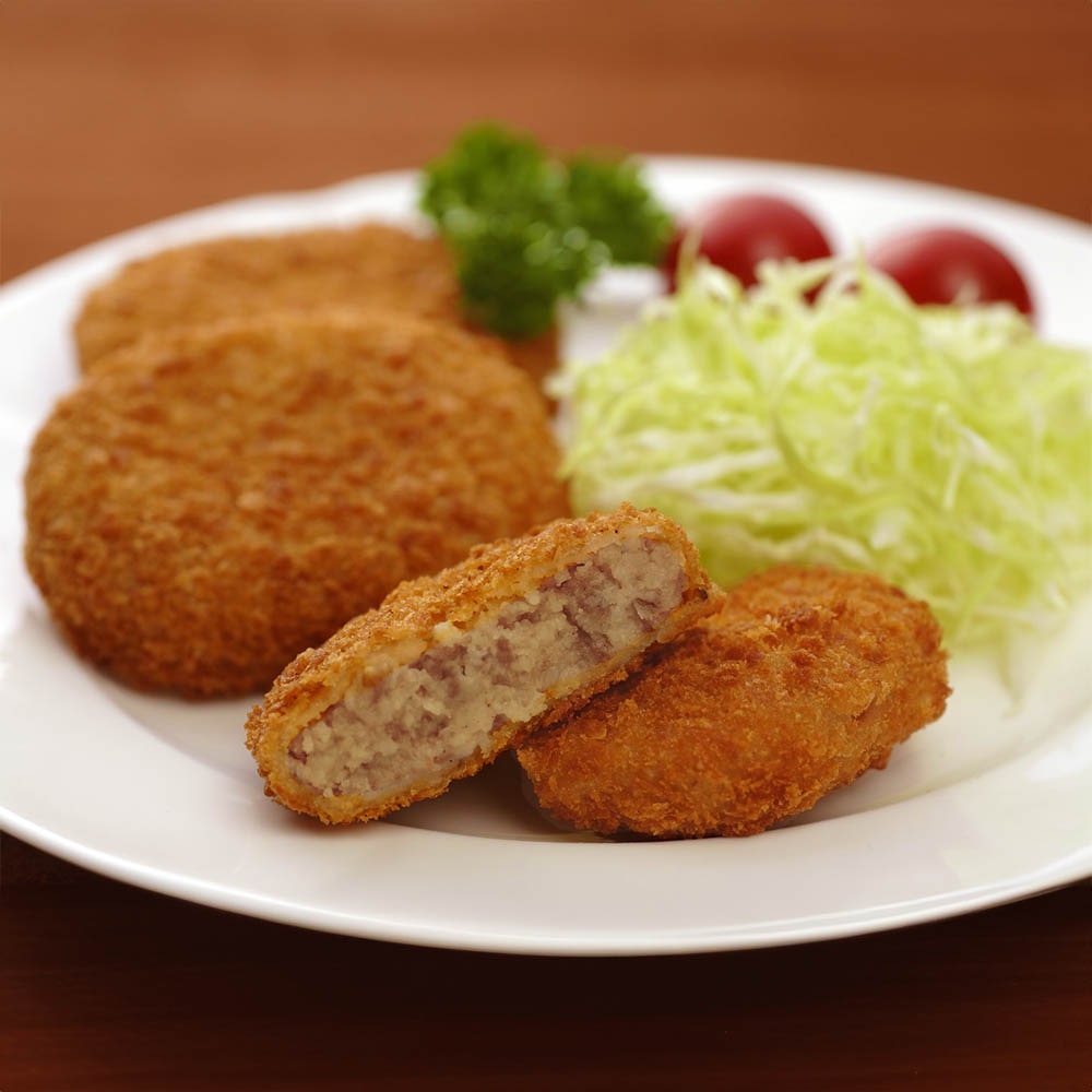 【冷凍】コロッケ・メンチカツセット（熊野牛コロッケ60g×16個、メンチカツ40g×20個） <br>プレゼント ギフト 惣菜 コロッケ メンチカツ 熊野牛 和牛 北海道産 セット 冷凍 大西食品 【TD】 【代引不可】