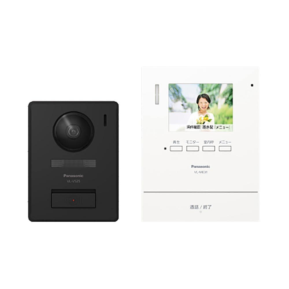 テレビドアホン 1-2タイプ VL-SE31XL<br>パナソニック ドアホン インターホン カラーテレビドアホン テレビドアホン 1-2タイプ 電源直結式 パナソニック 電源直結式 電源コード式