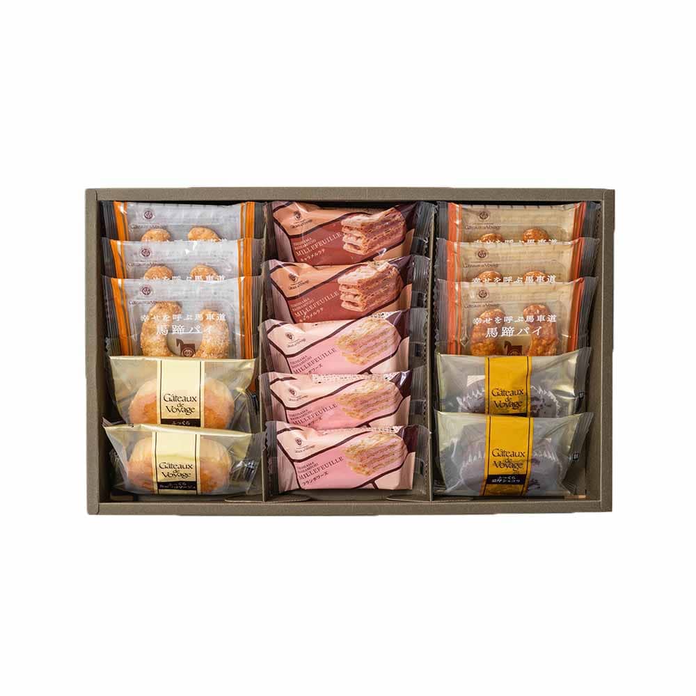 横浜馬車道スイーツセレクション 15個 GVA-04A<br>ギフト スイーツ 馬車道 焼菓子 ミルフィーユ パイ 【TD】 【代引不可】要