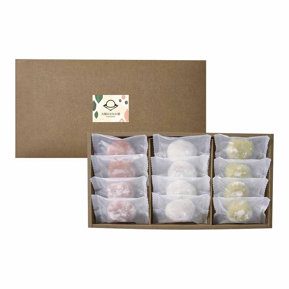 とろ~りクリーム大福 12個 HIA-01A<br>ギフト スイーツ 大福 クリーム 【TD】 【代引不可】要