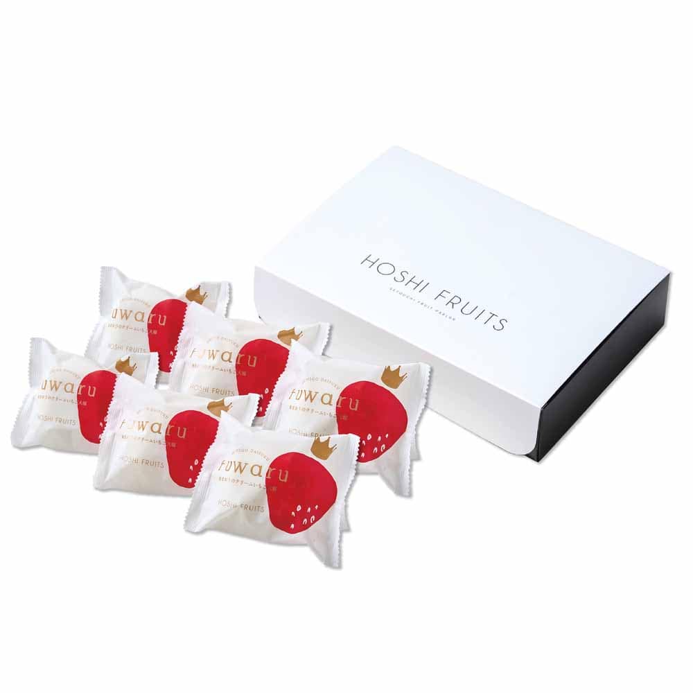 あまおうのクリームいちご大福 fuwaru HFAD-005<br>ギフト スイーツ あまおう クリーム 大福 いちご 【TD】 【代引不可】要