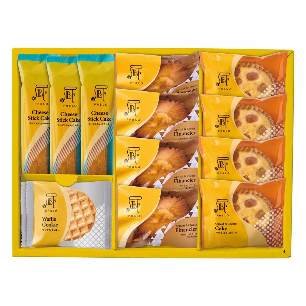 スイーツアトリエD PBA-04A<br>ギフト スイーツ フィナンシェ チーズ ケーキ ワッフル アプリコット 【TD】 【代引不可】要