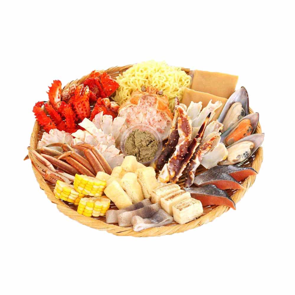 三大ガニ鉄砲鍋 hk-001<br>ギフト 海鮮 かに たらば ずわい 花咲 【TD】 【代引不可】要