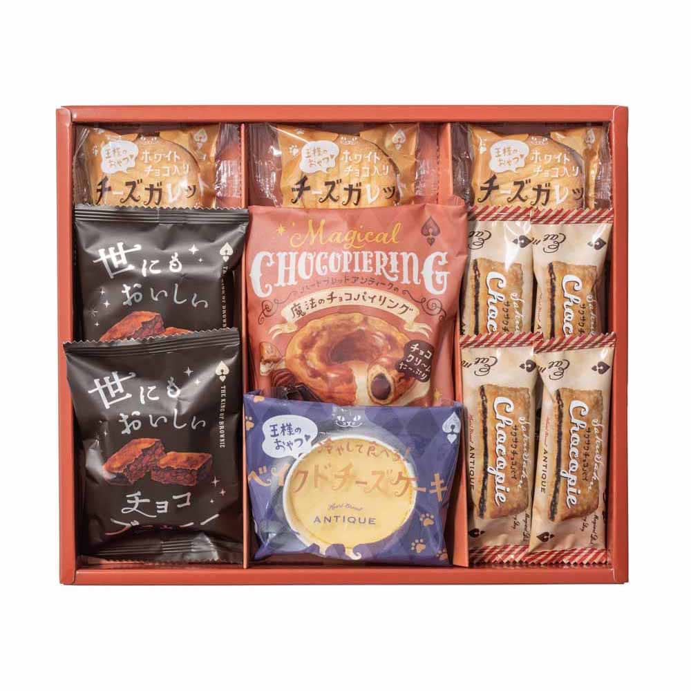 魔法のベイクドスイーツBOX 11個 ATA-02A<br>ギフト スイーツ 焼菓子 アンティーク パイ ガレット ブラウニー チーズケーキ チョコ 【TD】 【代引不可】要