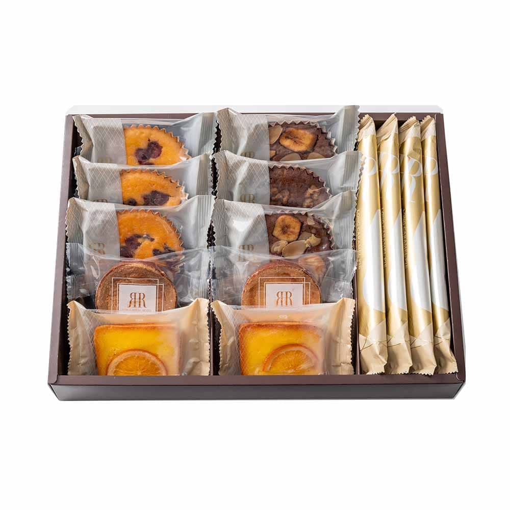 ロイヤル･ガトー･アンサンブル 14個 RRB-03A<br>ギフト スイーツ 焼菓子 リーガロイヤルホテル ケーキ ベリー ショコラ バナナ オレンジ キャラメル 【TD】 【代引不可】要