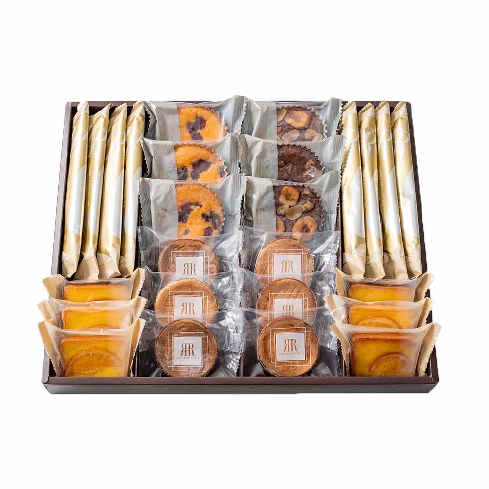 ロイヤル･ガトー･アンサンブル 26個 RRB-05A<br>ギフト スイーツ 焼菓子 リーガロイヤルホテル ケーキ ベリー ショコラ バナナ オレンジ キャラメル 【TD】 【代引不可】要