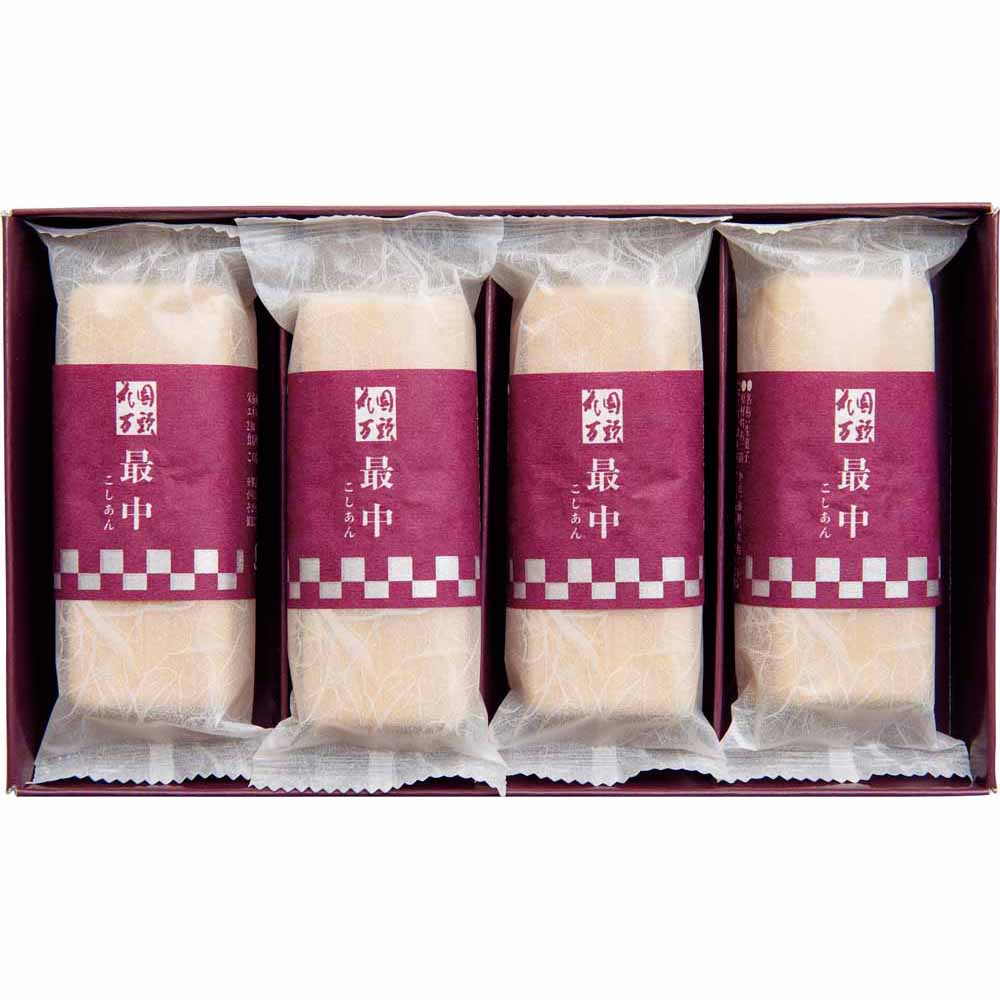 花園最中 4個 HM-036<br>ギフト スイーツ 和菓子 最中 【TD】 【代引不可】要【予約】1月中旬頃発送予定