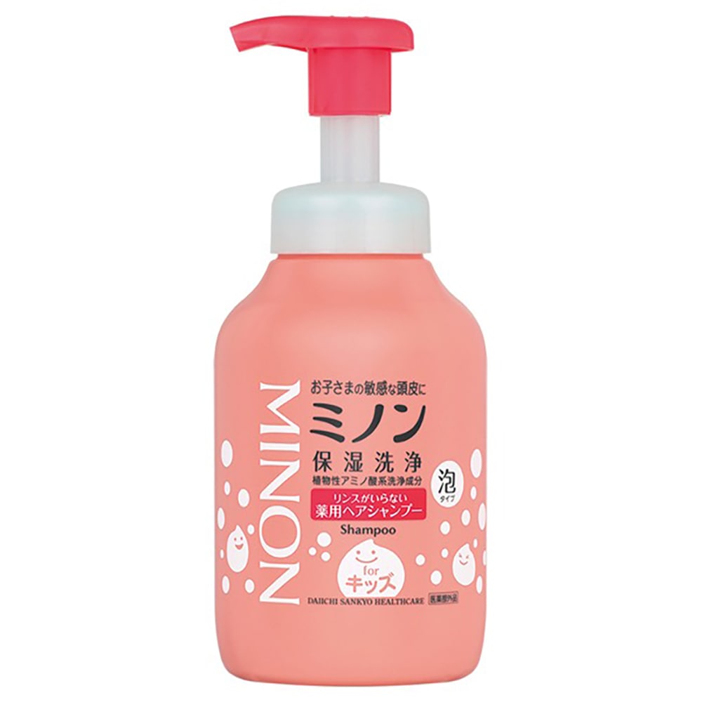 ミノン リンスがいらないヘアシャンプー380ml <br>ミノン 敏感肌 うるおい 乾燥 第一三共ヘルスケア 【B】