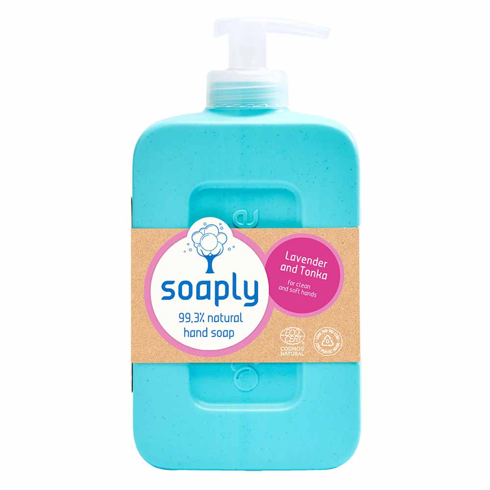 【8個セット】ソープリー ハンドソープ 300ml  ソープリー soaply ヴィーガン Ecocert ハンドソープ 弱酸性 リサイクルボトル 植物由来 生分解性 ユーカリ＆ローズマリー アメリカンディールスコーポ　ユーカリプタス＆ローズマリー ラベンダー＆トンカ 【B】