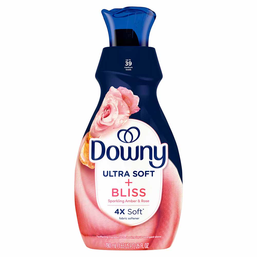 【6個セット】ダウニー ウルトラソフト 780ml  ダウニー Downy ウルトラソフト 柔軟剤 マイクロカプセル 濃縮 部屋干し 匂い 消臭 シワ防止 P＆G ラベンダー＆バニラビーン アンバー＆ローズ リフレッシュ 【B】