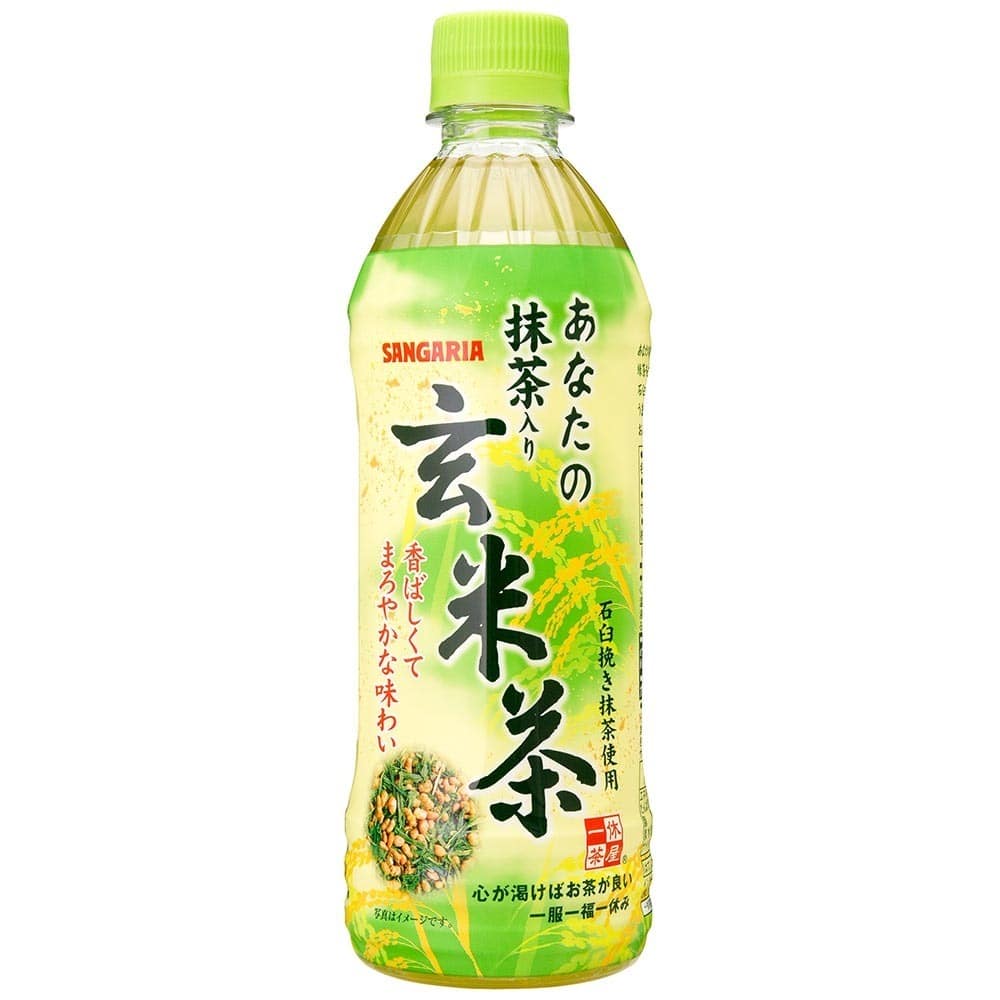 あなたのお茶 500ml×24本  サンガリア お茶 500ml ペットボトル お茶 濃いお茶 烏龍茶 抹茶入り玄米茶 ブレンド茶 ルイボスティー ジャスミン茶 黒豆茶