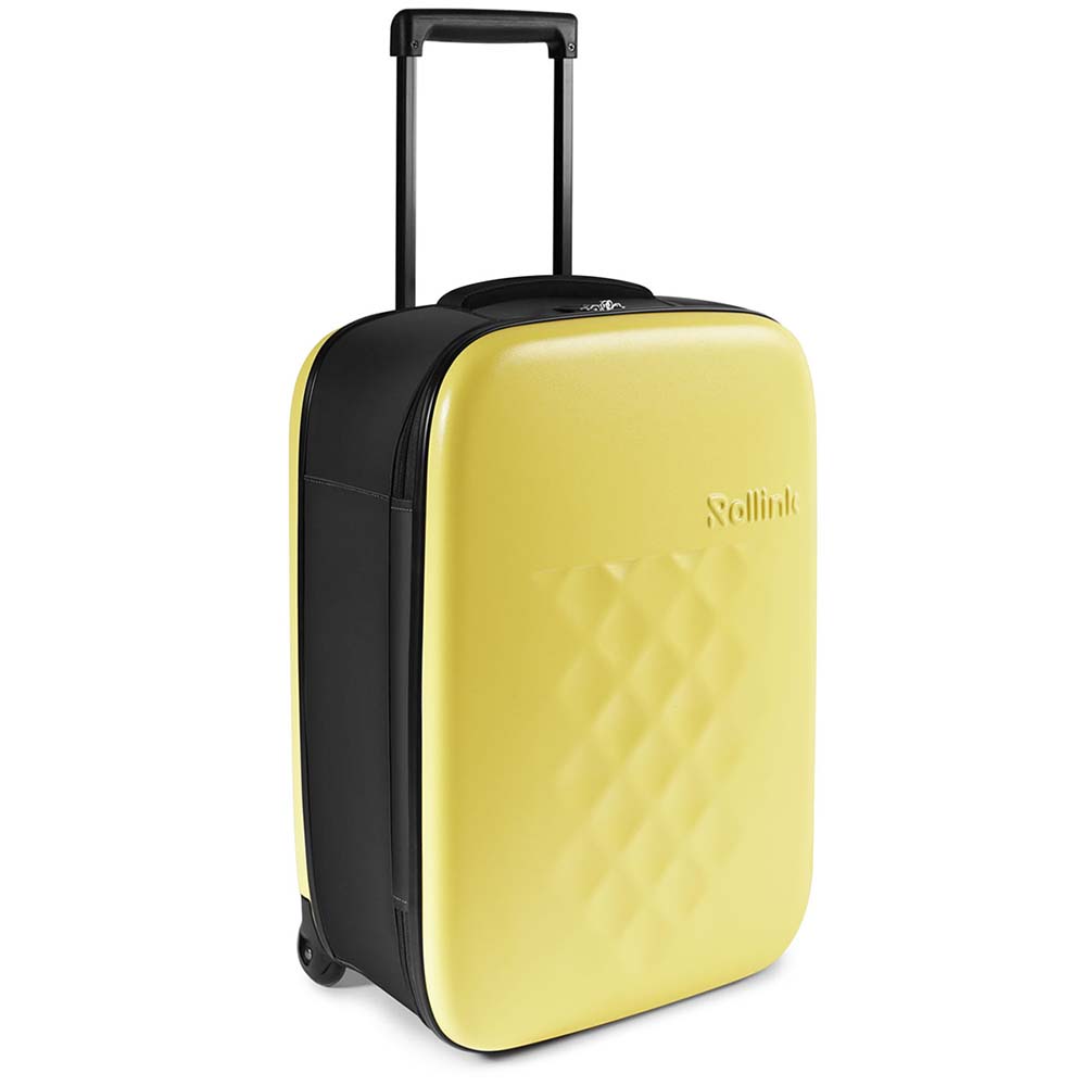 Flex Vegaスーツケース 40L 4992831508205<br>Rollink 折りたたみスーツケース キャリーケース スーツケース 軽量 トラベル 機内持ち込み可 Rollink/ローリンク アトランティックブルー アクアファー イエローアイリス ウォームグレー ローズスモーク 【B】