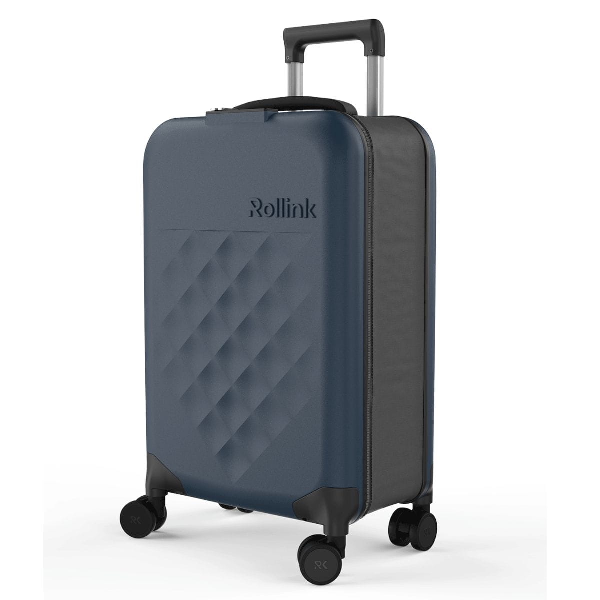 FLEX 360 スピナー スーツケース 39L 850031170674<br>Rollink 折りたたみスーツケース キャリーケース スーツケース 軽量 トラベル 機内持ち込み可 Rollink/ローリンク アトランティックブルー ローズスモーク ブラック ウォームグレー ホワイト【JAPAN限定色】 【B】