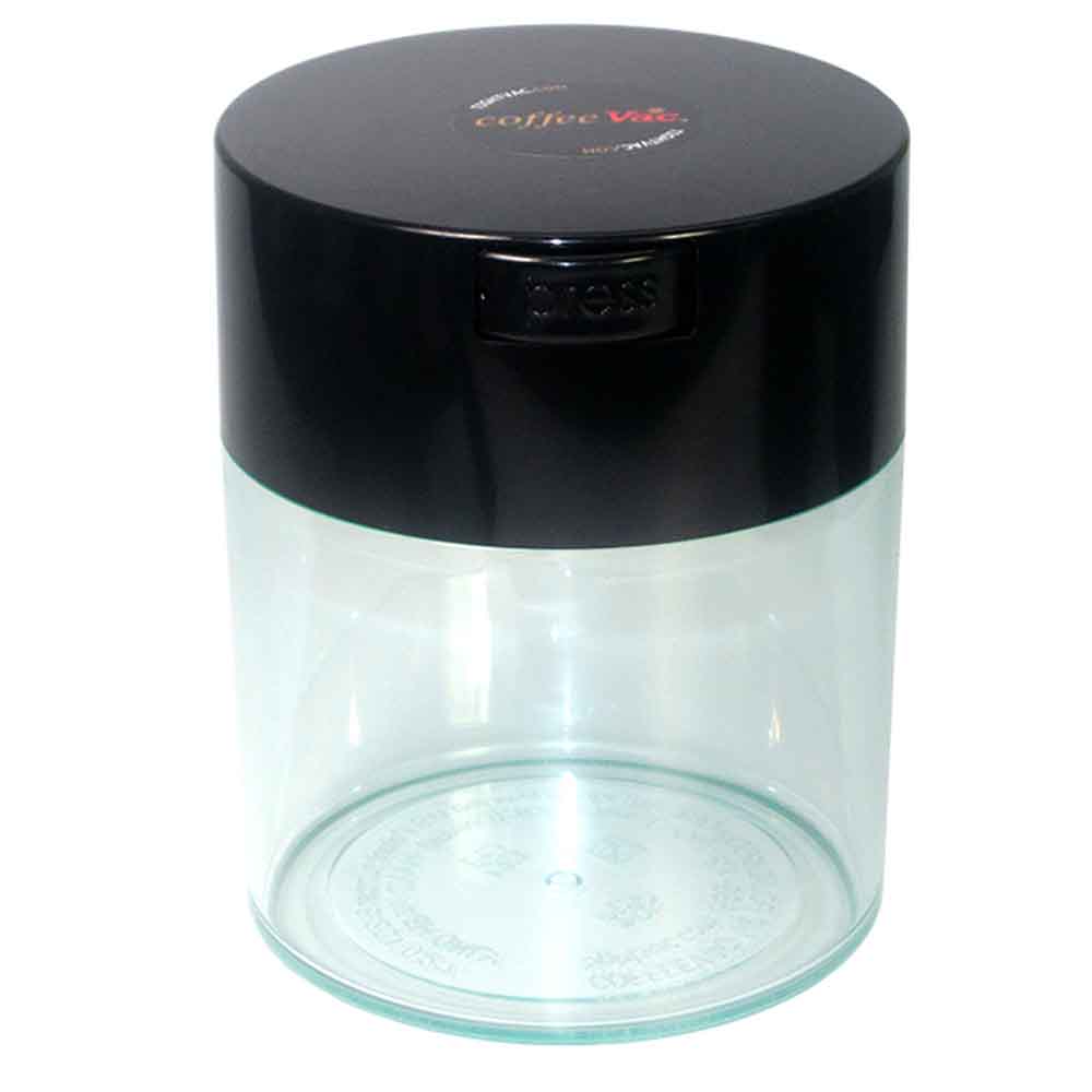 TIGHTVAC バキュームコンテナ 0.8L <br>TIGHTVAC フードコンテナ 保存容器 キッチンツール 便利アイテム キッチン 調味料 密封 保管 防臭 TIGHTVAC クリアブラック ライトブラウン