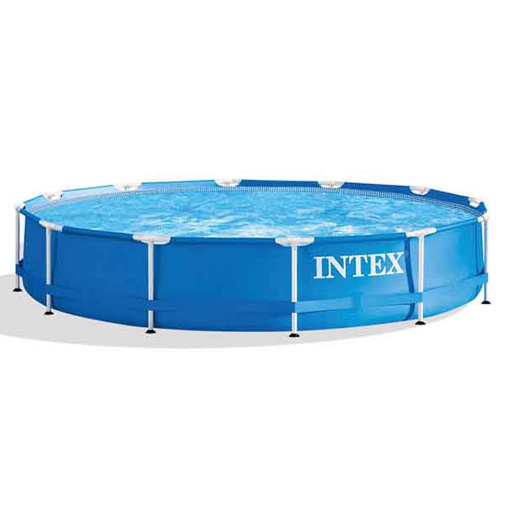 メタルフレームプール <br>INTEX プール 大型 家庭用 AGP フレーム式 組み立て 丸形 INTEX