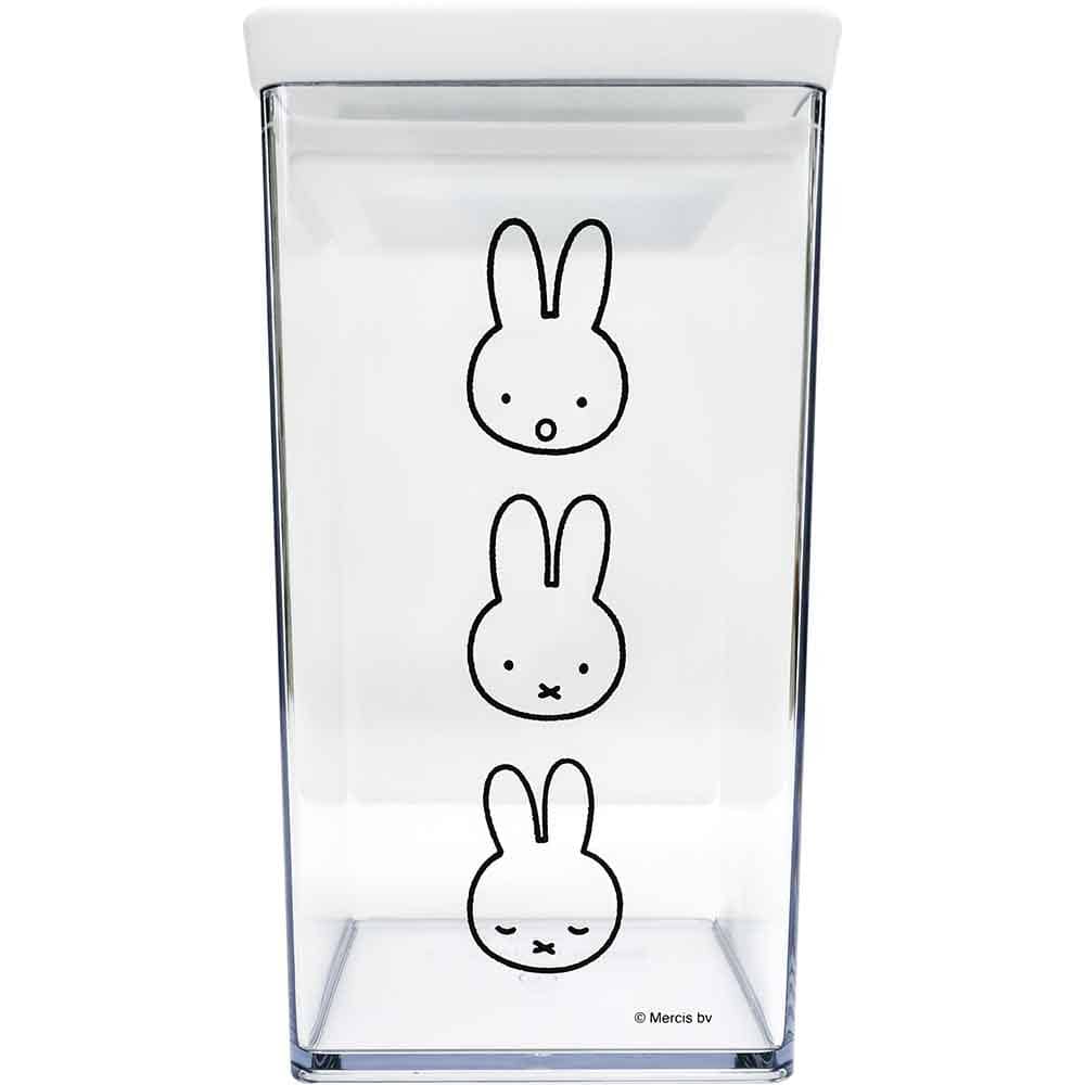 ｍｉｆｆｙパッキン付きキャニスター　Ｍ <br>ミッフィー かわいい 大容量 オカトー 【B】