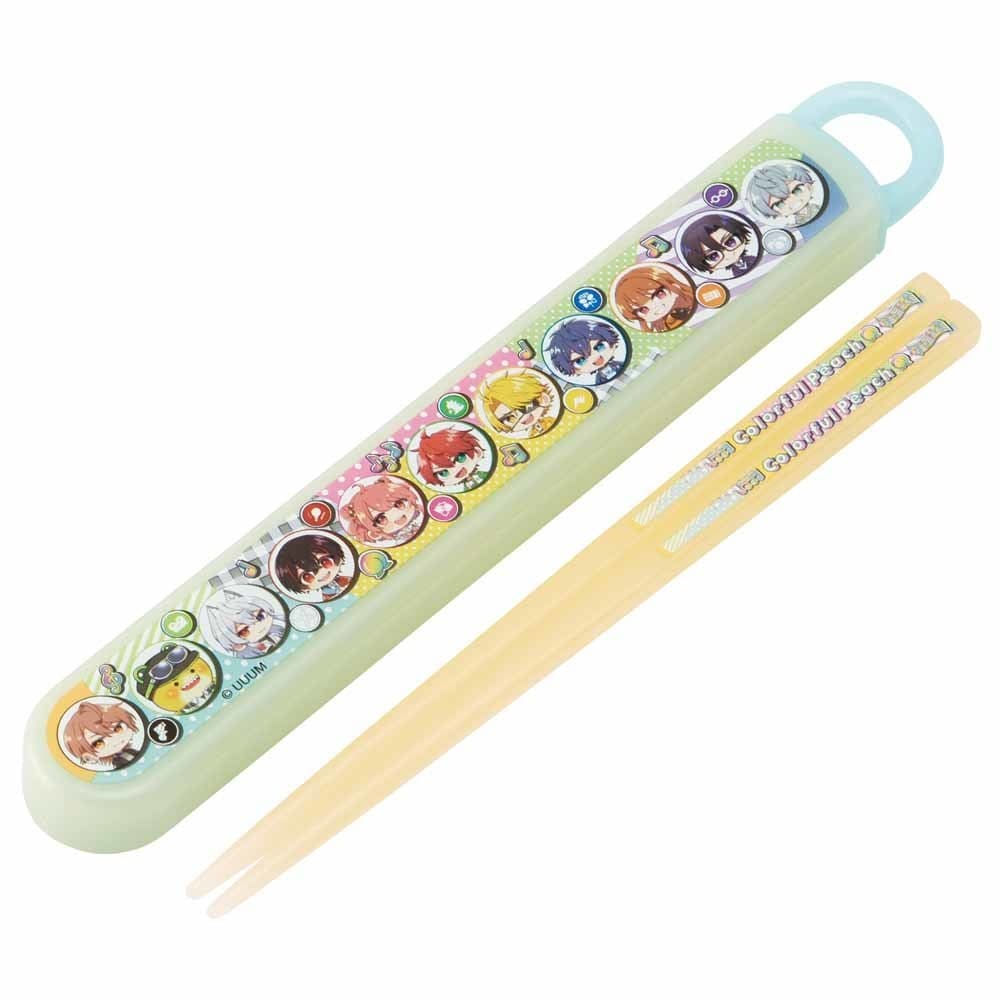 お箸セット 16.5cm <br>送料無料 弁当 ランチ こども 箸 短 かわいい キャラ グッズ 箸箱 はし スケーター 【メール便】