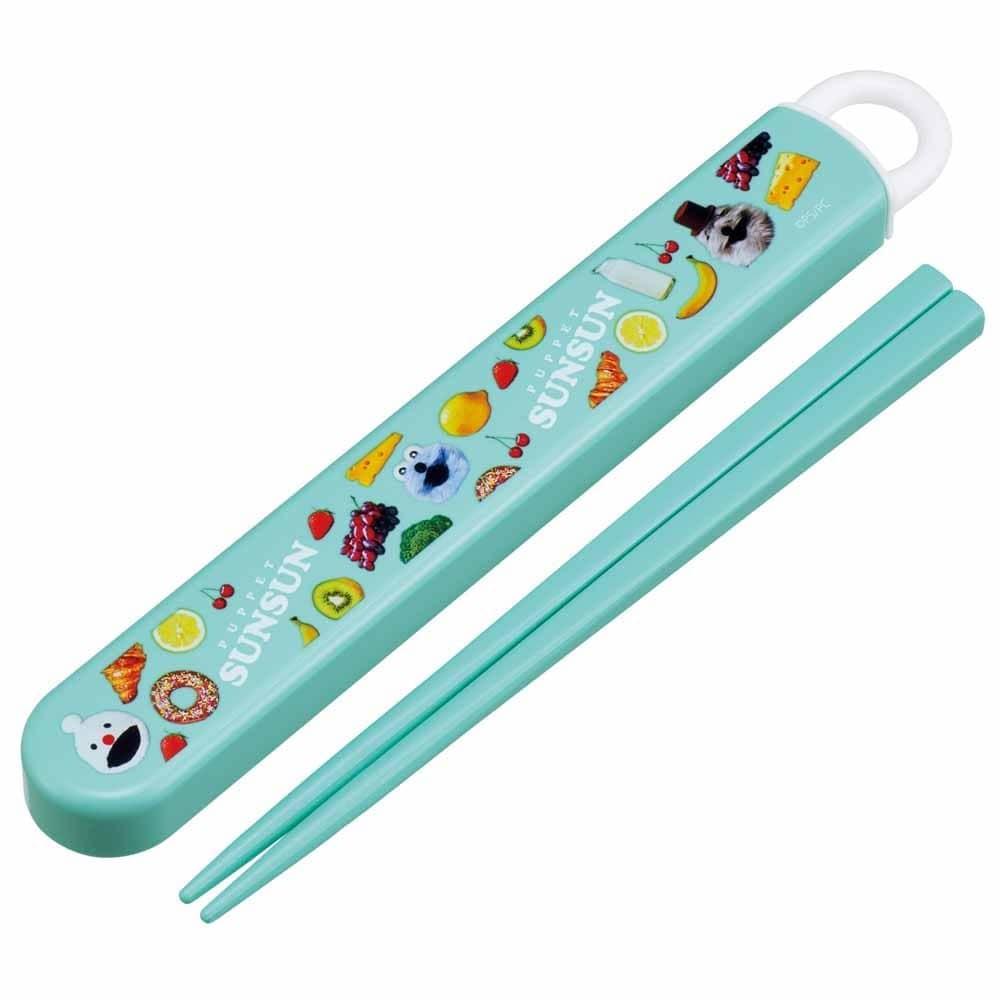 お箸セット 16.5cm <br>送料無料 弁当 ランチ こども 箸 短 かわいい キャラ グッズ 箸箱 はし スケーター 【メール便】