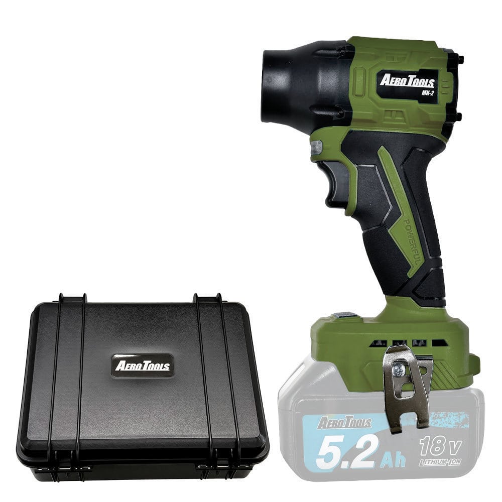 AERO TOOLS 電動ジェットブロワー MK-2 <br>パワフルブロワー 強力ブロワー コンパクトブロワー ハイパワーブロワー 洗車用ブロワー マキタバッテリー対応 エアロツールズ AERO TOOLS