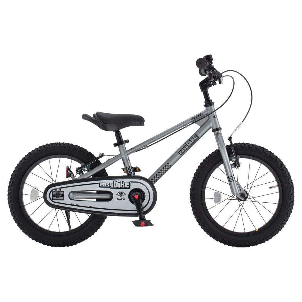 【完成車】イージーバイク 子供用自転車 ESB16-70 自転車 トレーニングバイク キッズバイク 幼児 子供用 16インチ イージークランク ペダル着脱 ワンタッチ 4歳～ シルバー ブルー オレンジ【TD】 【代引不可】