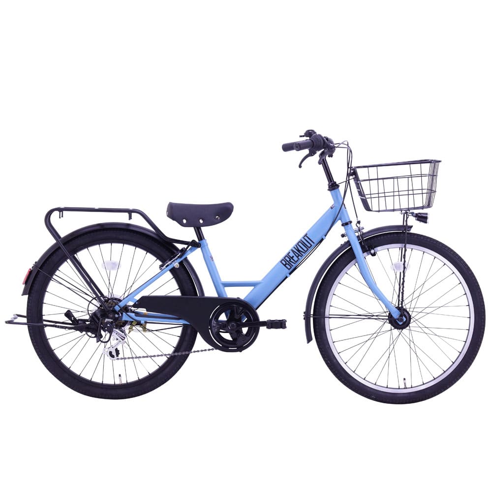 【完成車】ブレイクアウト・ジュニア 22インチ ジュニアサイクル BRO226HDA 自転車 ジュニア 子供用 22インチ オートライト 外装6段変速 坂道らくらく ジェンダーレス カッコイイ オリーブ ブラック ブルーグレー サンドベージュ【TD】 【代引不可】