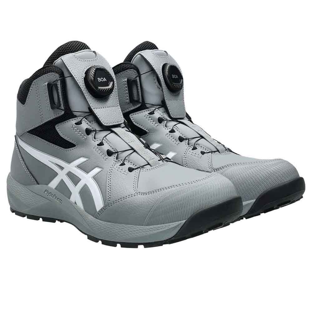 安全靴 グラベル／ホワイト CP314-020 アシックス ASICS ボア BOA 安全靴 セフティースニーカー プロスニーカー JSAA規格 軽量 履き心地 ウィンジョブ
