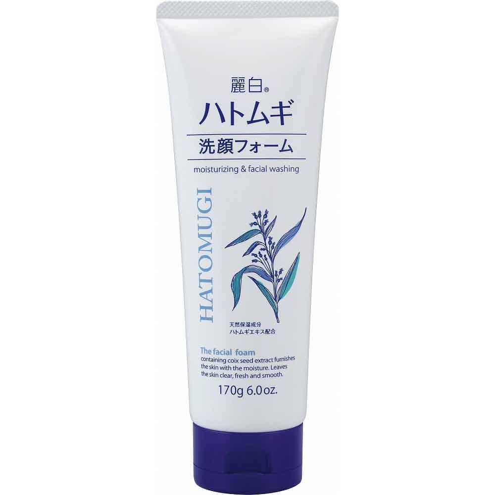 【2個セット】麗白 ハトムギ 洗顔フォーム 170g  熊野油脂 麗白 ハトムギ 洗顔フォーム もちもち泡 HATOMUGI 麗白
