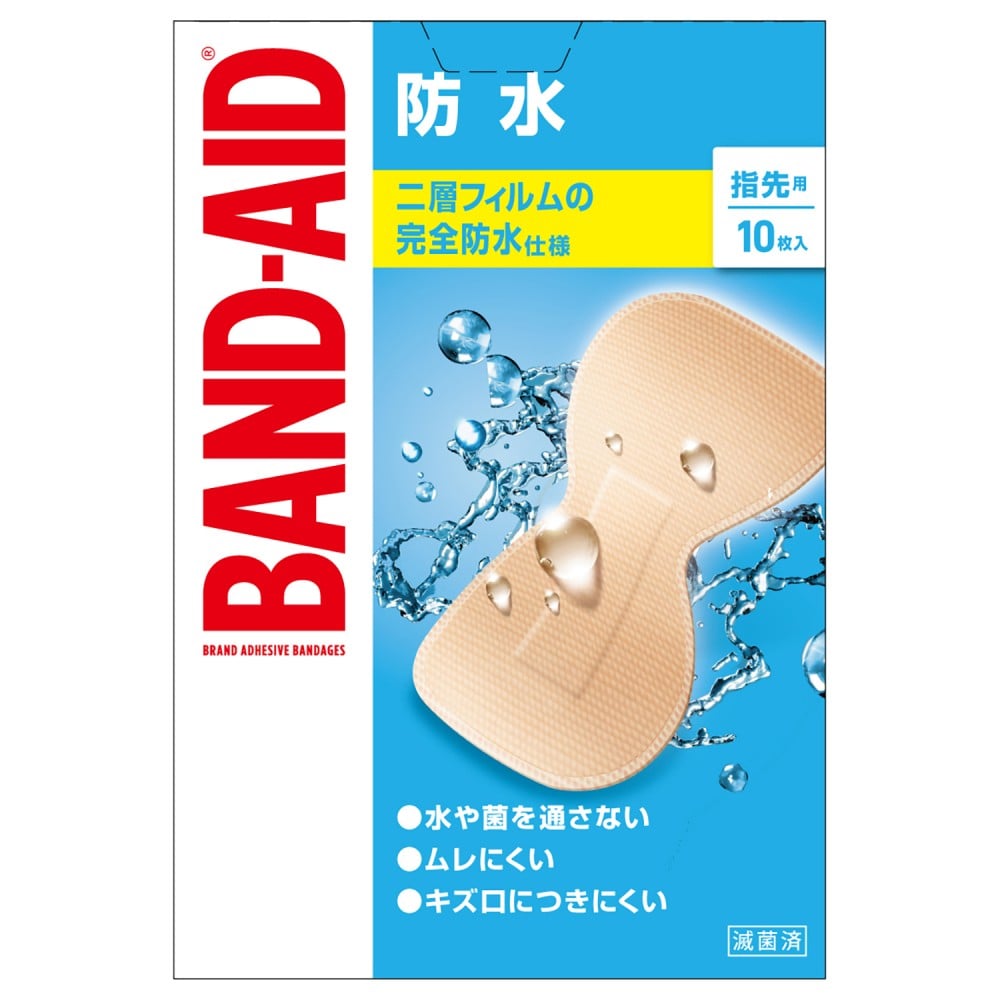 バンドエイド 救急絆創膏 防水 バンドエイド 絆創膏 防水 ばんどえいど バンドエイド Mサイズ20枚 指先用10枚 Lサイズ7枚