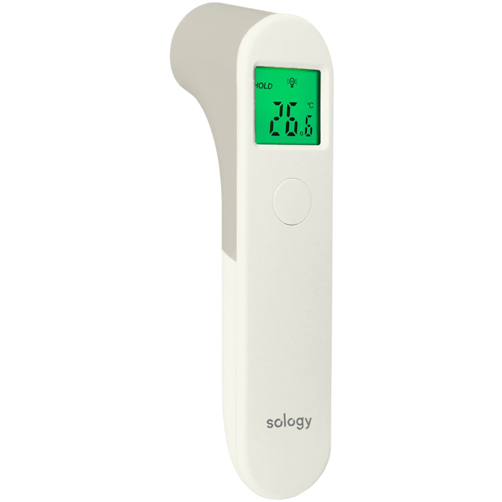 赤外線温度計（キッチン用） CTS4201BE 温度計 非接触 調理用 おしゃれ sology 【B】