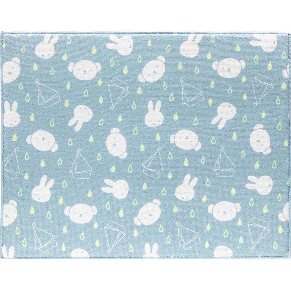 miffy水切マット40×50 ミッフィー かわいい 水切りマット おしゃれ ミッフィー ゆめみるミッフィーとボリス やすらぎミッフィーとボリス あめのひミッフィーとボリス 【B】