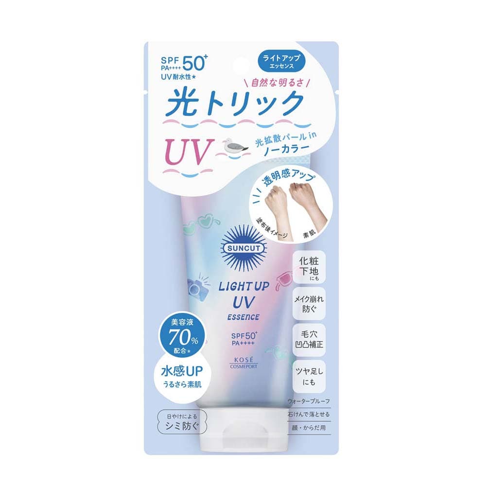 サンカット ライトアップＵＶ エッセンス 80g 25732 サンカット SUNCUT 日焼け止め UVエッセンス サンカット