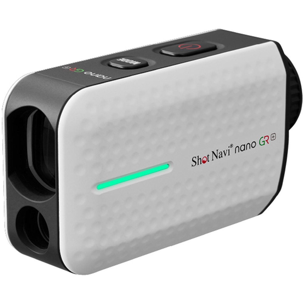 nano GR+ ゴルフ 距離計 レーザー グリーン&レッド 3点間計測 防水 USB充電 Shot Navi