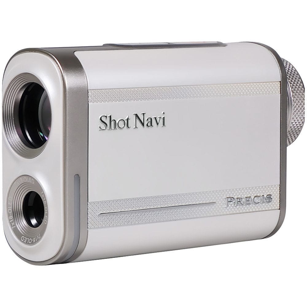 PRECIS ゴルフ 距離計 レーザー グリーン&レッド 3点間計測 防水 USB充電 Shot Navi