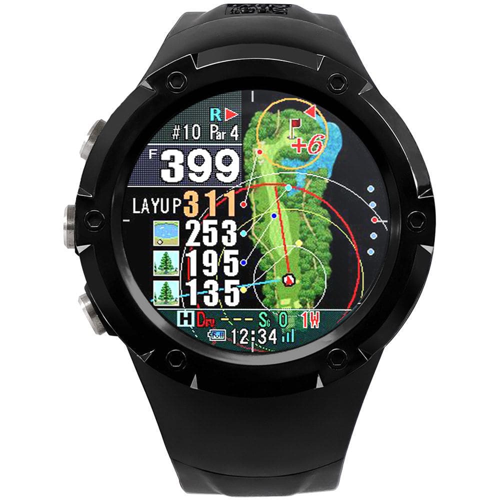 Evolve GII ゴルフ GPS レーザー グリーン&レッド 3点間計測 防水 USB充電 Shot Navi